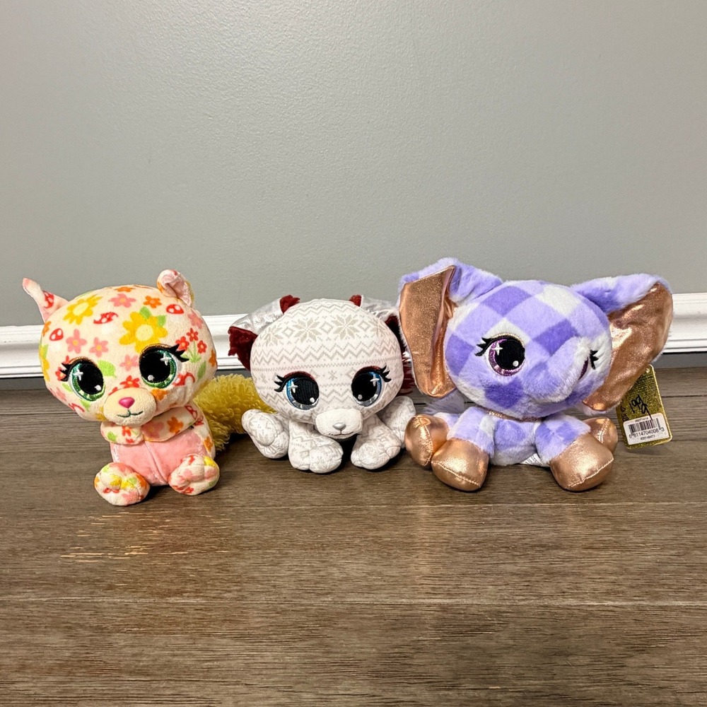 Gund P.Lushes Pets Lot of 3